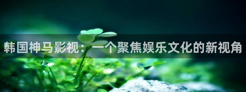 探花视频在线看：韩国神马影视：一个聚焦娱乐文化的新视角
